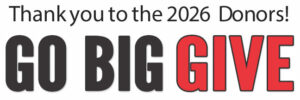 Thank you to the 2026 Donors! GO BIG GIVE